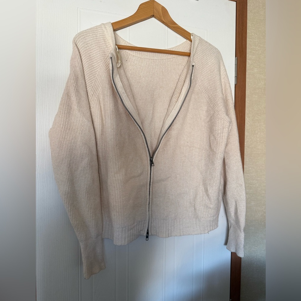 Love Stitch Zip up sweater jacket